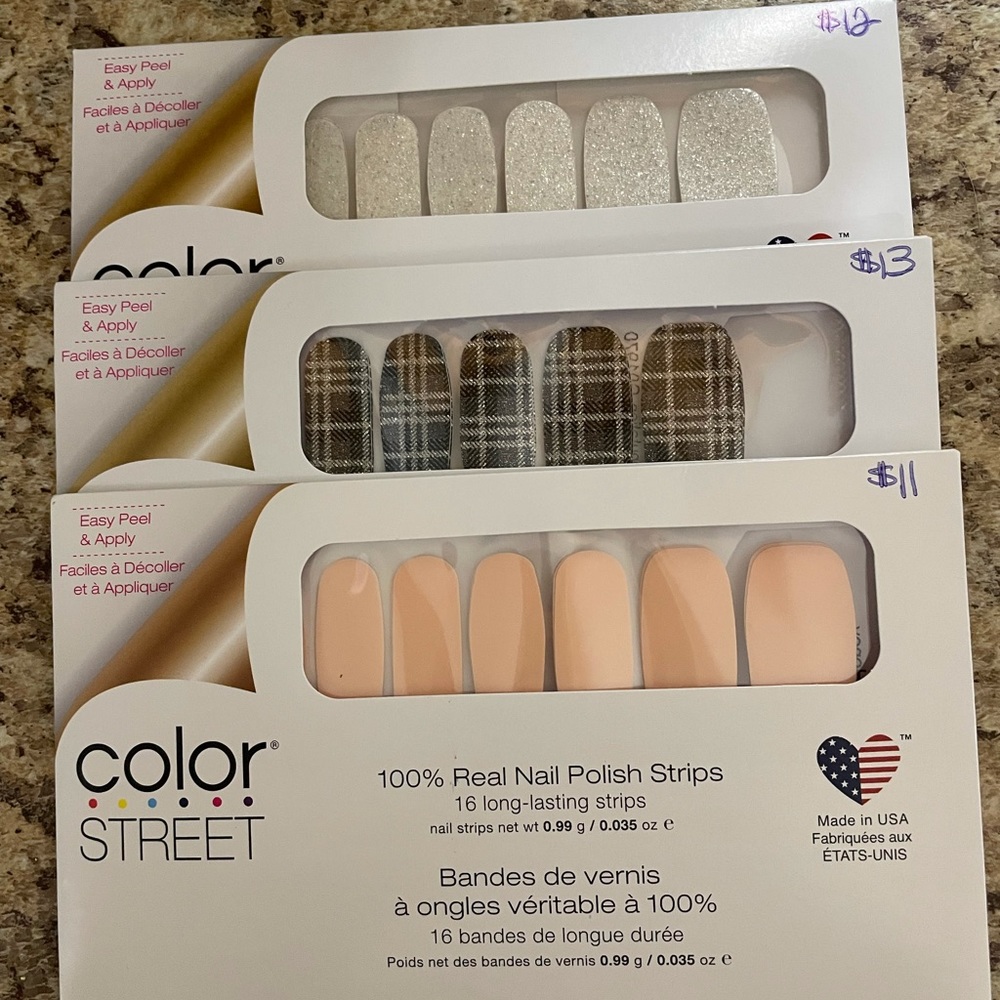 3 New Color Street Nails